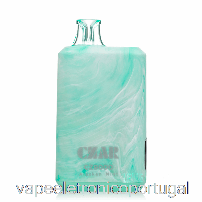 Vape Eletrônico Czar Cz9000 Descartável Hortelã Do Alasca